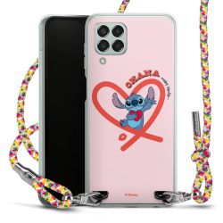 New Carry Case Transparent Stoff colourful/silber