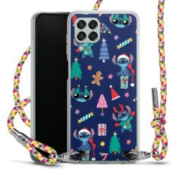 New Carry Case Transparent Stoff colourful/silber