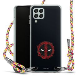 New Carry Case Transparent Stoff colourful/silber