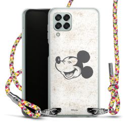 New Carry Case Transparent Stoff colourful/silber