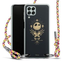 New Carry Case Transparent Stoff colourful/silber