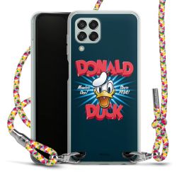 New Carry Case Transparent Stoff colourful/silber