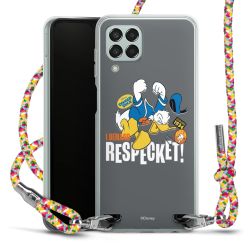 New Carry Case Transparent Stoff colourful/silber