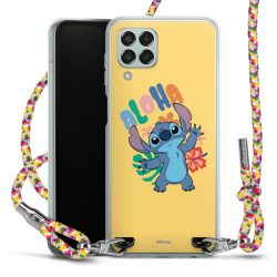 New Carry Case Transparent Stoff colourful/silber