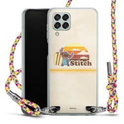 New Carry Case Transparent Stoff colourful/silber