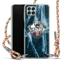 New Carry Case Transparent Stoff colourful/silber