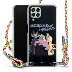 New Carry Case Transparent Stoff colourful/silber