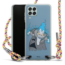 New Carry Case Transparent Stoff colourful/silber