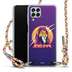 New Carry Case Transparent Stoff colourful/silber