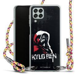 New Carry Case Transparent Stoff colourful/silber