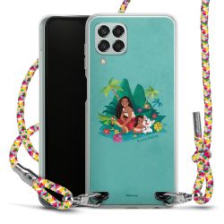 New Carry Case Transparent Stoff colourful/silber