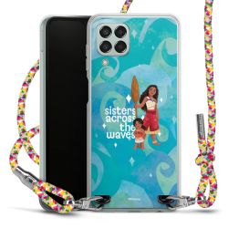 New Carry Case Transparent Stoff colourful/silber