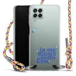 New Carry Case Transparent Stoff colourful/silber