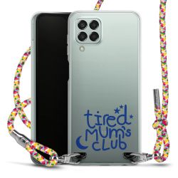 New Carry Case Transparent Stoff colourful/silber