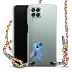 New Carry Case Transparent Stoff colourful/silber