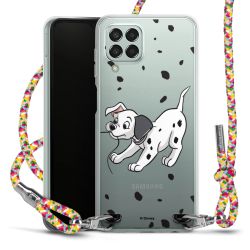 New Carry Case Transparent Stoff colourful/silber