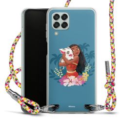 New Carry Case Transparent Stoff colourful/silber