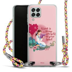 New Carry Case Transparent Stoff colourful/silber