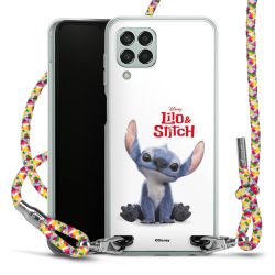 New Carry Case Transparent Stoff colourful/silber