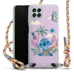 New Carry Case Transparent Stoff colourful/silber