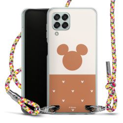 New Carry Case Transparent Stoff colourful/silber