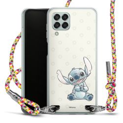 New Carry Case Transparent Stoff colourful/silber