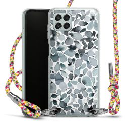 New Carry Case Transparent Stoff colourful/silber