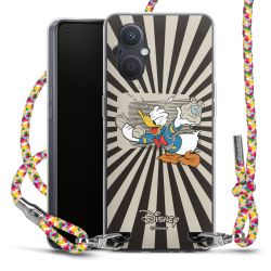 New Carry Case Transparent Stoff colourful/silber