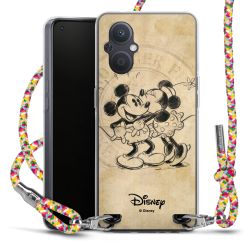 New Carry Case Transparent Stoff colourful/silber