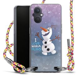 New Carry Case Transparent Stoff colourful/silber