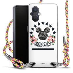 New Carry Case Transparent Stoff colourful/silber