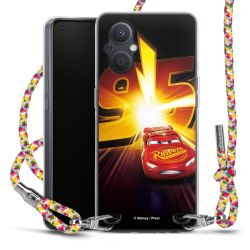 New Carry Case Transparent Stoff colourful/silber