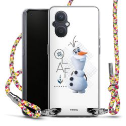 New Carry Case Transparent Stoff colourful/silber