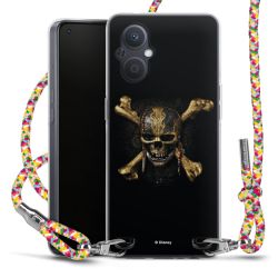 New Carry Case Transparent Stoff colourful/silber