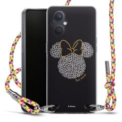 New Carry Case Transparent Stoff colourful/silber