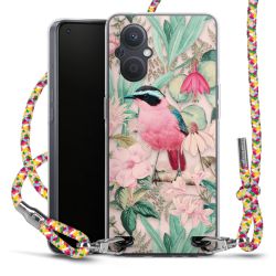 New Carry Case Transparent Stoff colourful/silber