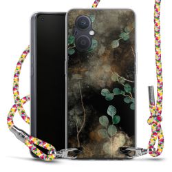 New Carry Case Transparent Stoff colourful/silber