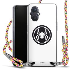 New Carry Case Transparent Stoff colourful/silber