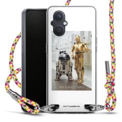 New Carry Case Transparent Stoff colourful/silber