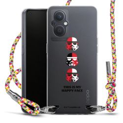 New Carry Case Transparent Stoff colourful/silber