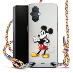 New Carry Case Transparent Stoff colourful/silber