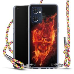 New Carry Case Transparent Stoff colourful/silber