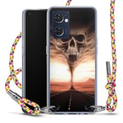 New Carry Case Transparent Stoff colourful/silber