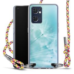 New Carry Case Transparent Stoff colourful/silber