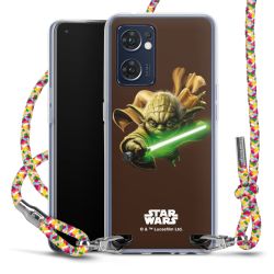 New Carry Case Transparent Stoff colourful/silber