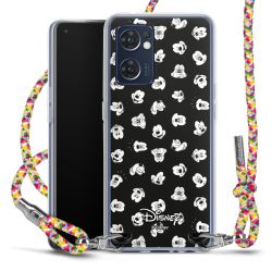 New Carry Case Transparent Stoff colourful/silber