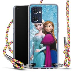 New Carry Case Transparent Stoff colourful/silber