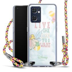 New Carry Case Transparent Stoff colourful/silber