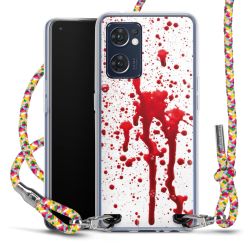 New Carry Case Transparent Stoff colourful/silber