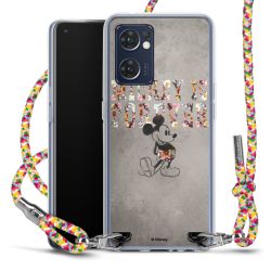 New Carry Case Transparent Stoff colourful/silber